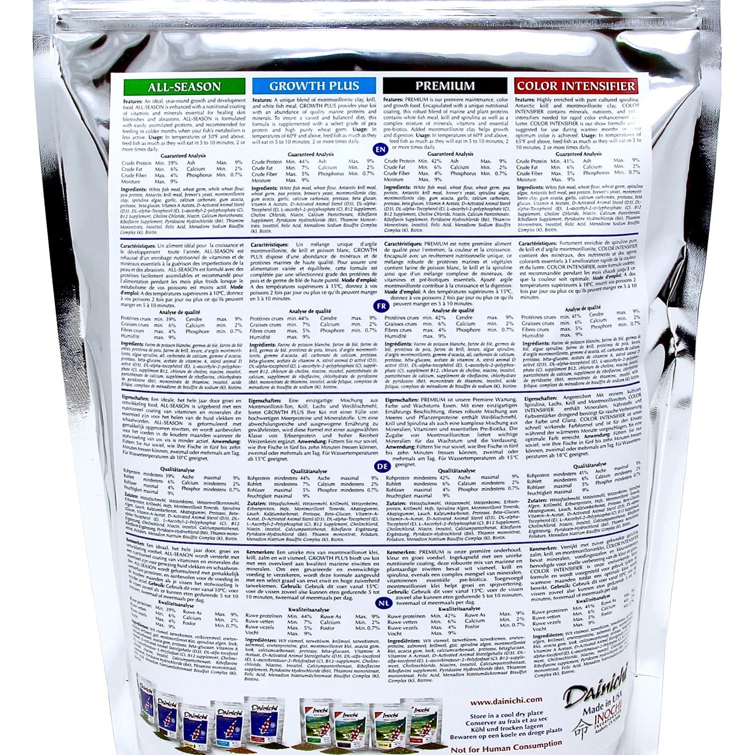 Koi Food – Dainichi Growth Plus – Floating Pellet