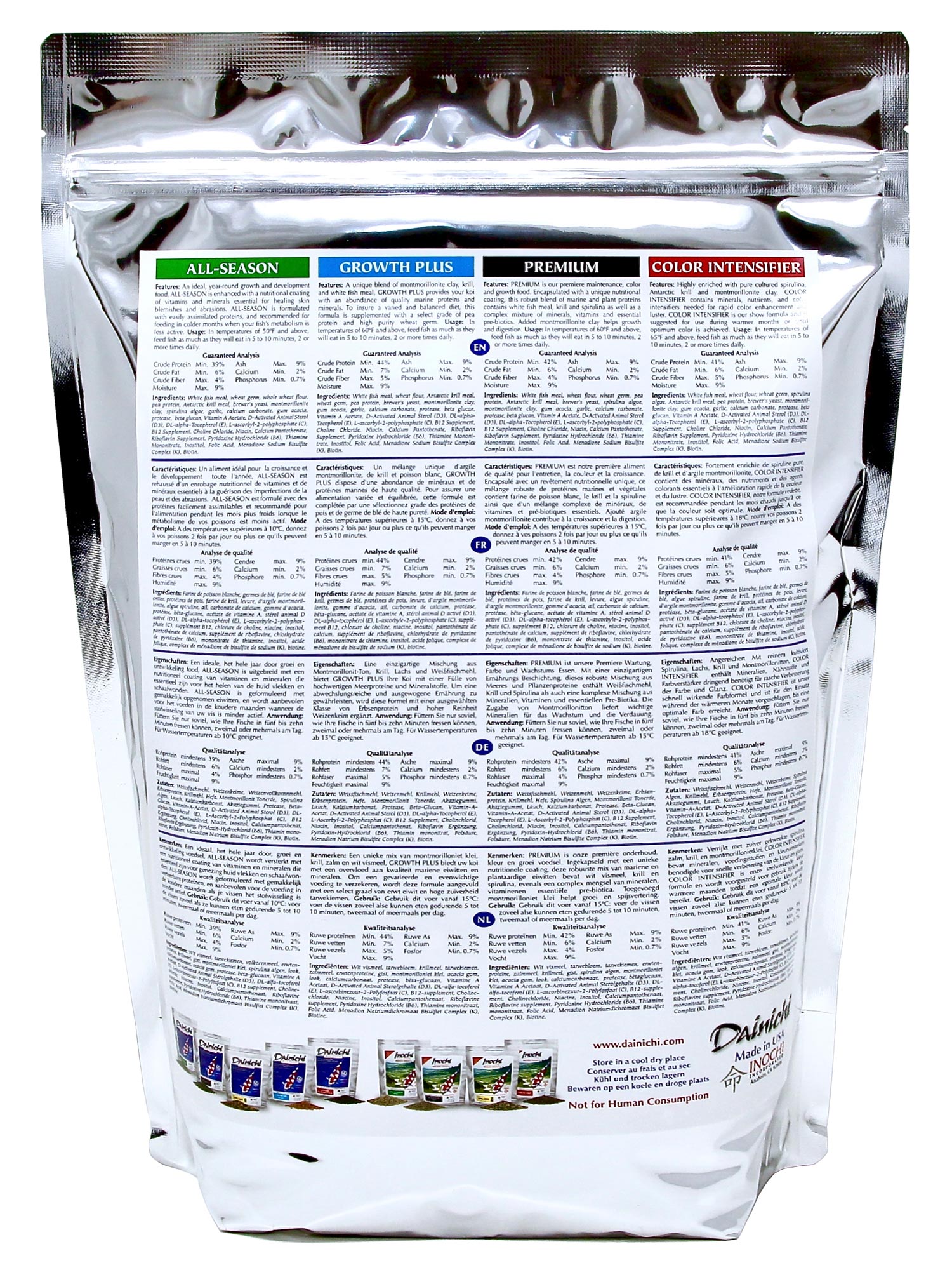 Koi Food – Dainichi Premium – Floating Pellet