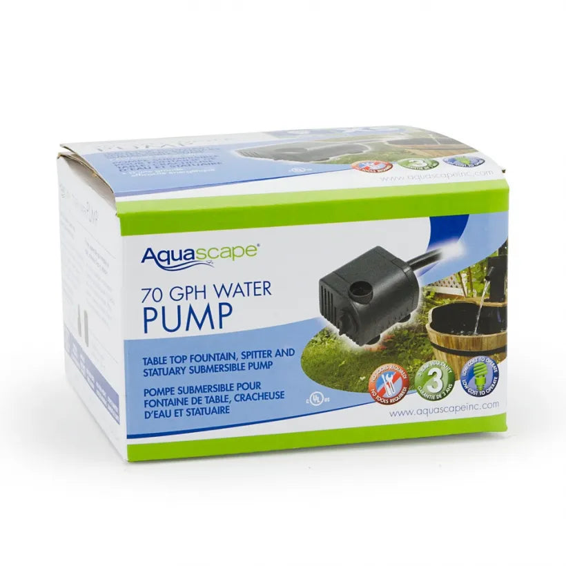 Micro Fountain Water Pumps (70 – 320 GPH)