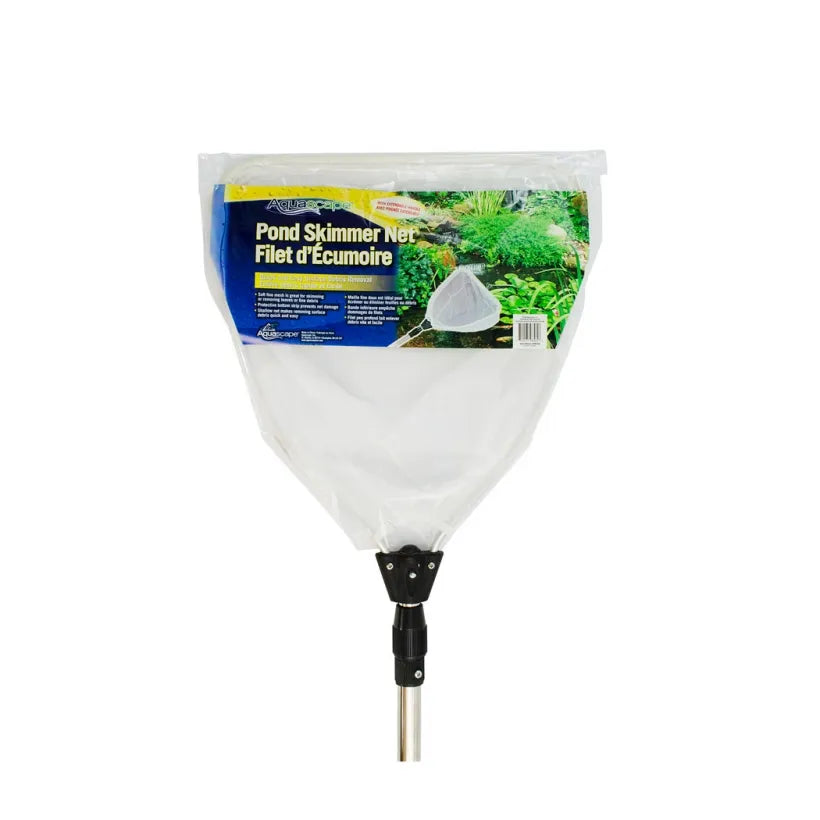 Aquascape Heavy-Duty Pond Skimmer Net With Extendable Handle
