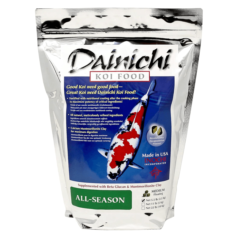 Dainichi All Season Koi Food (Medium Pellet)