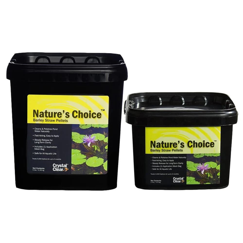 CrystalClear Nature's Choice Barley Straw Pellets