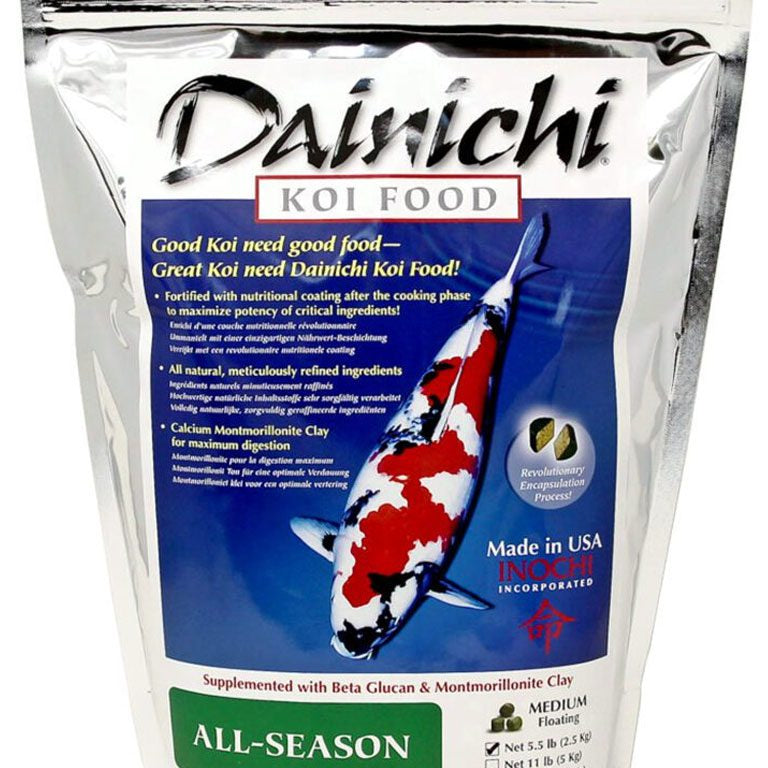 Koi Food – Dainichi All Season – Floating Pellet