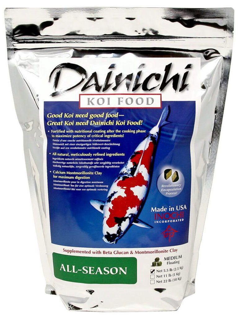 Koi Food – Dainichi All Season – Floating Pellet